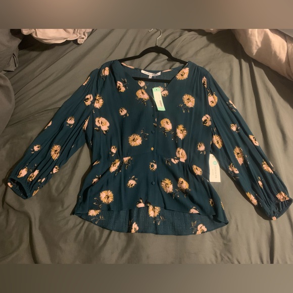 Collective Concepts Yorkshire Peplum Top, size XL - Picture 2 of 4